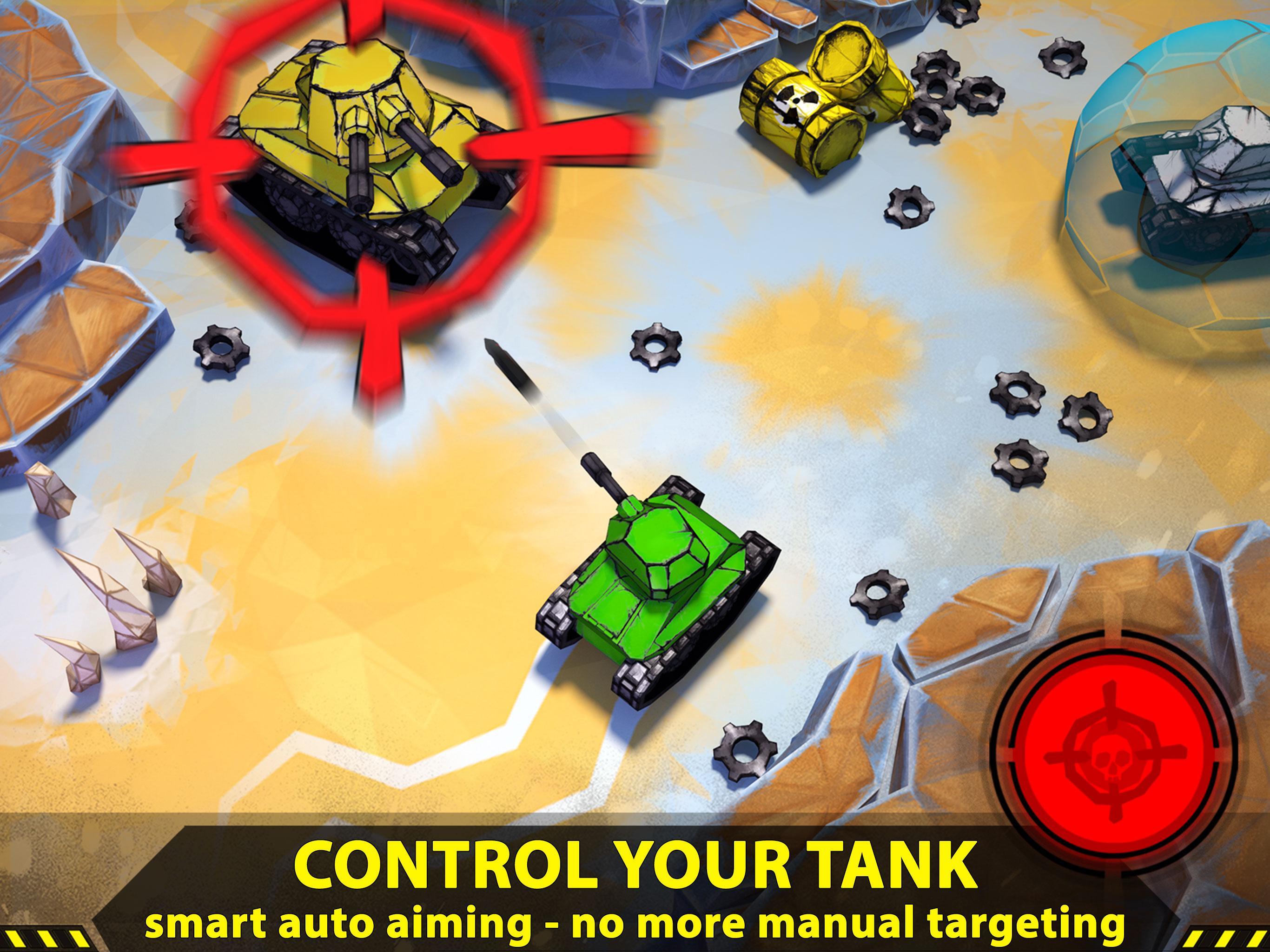 Screenshot of Crash of Tanks: Pocket Mayhem