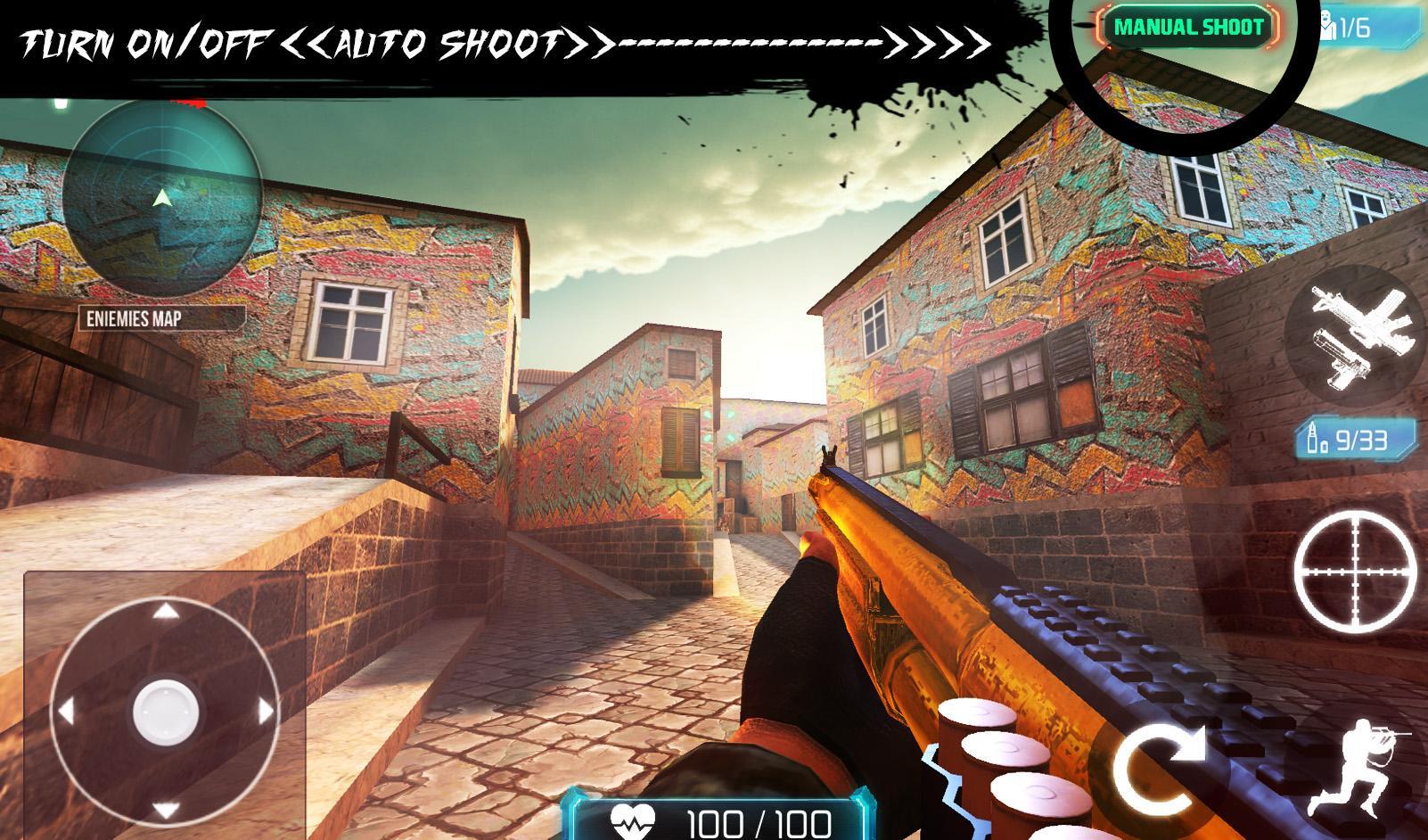 Screenshot 1 of Counter Terrorist 2-Gun Strike 