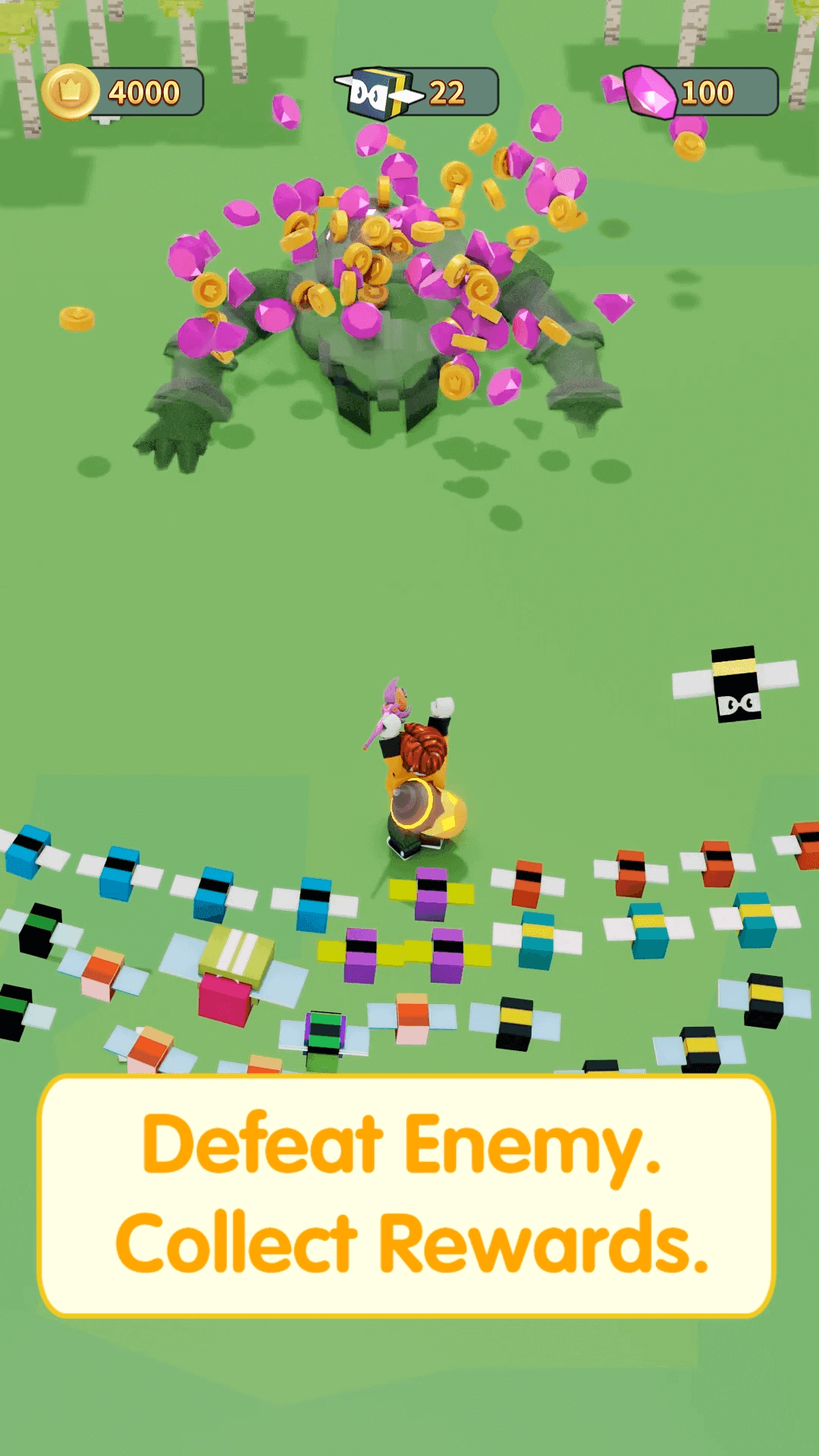 Bee Battle Simulator Game Screenshot