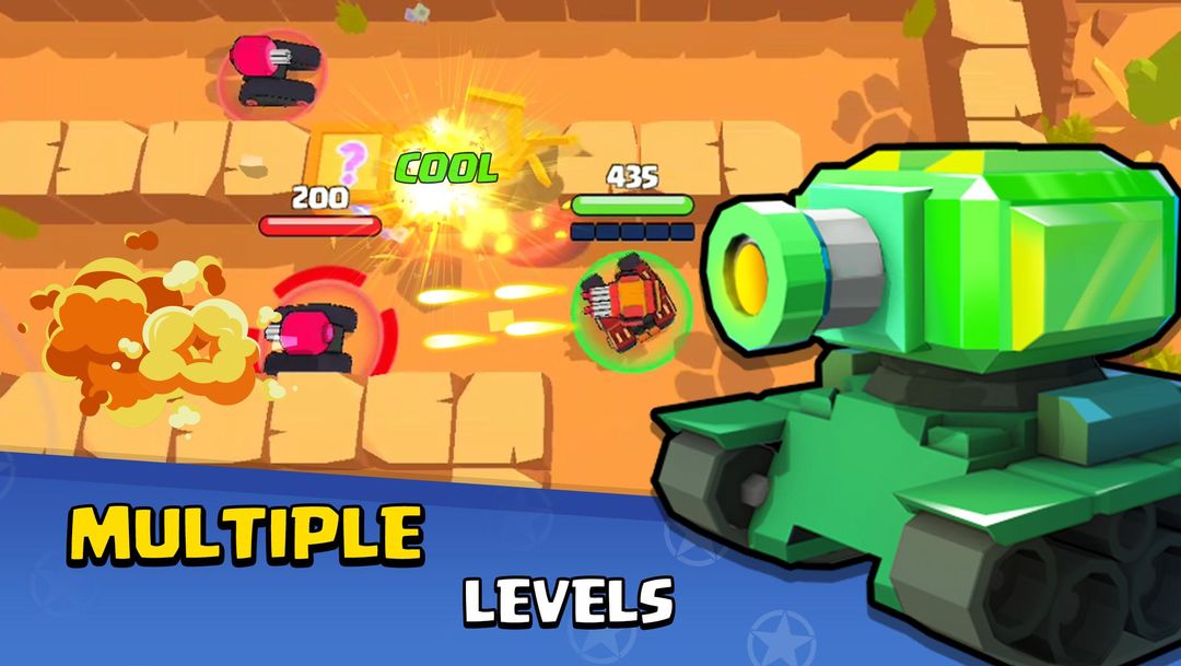 Screenshot of Tank Shooting - Survival Battle