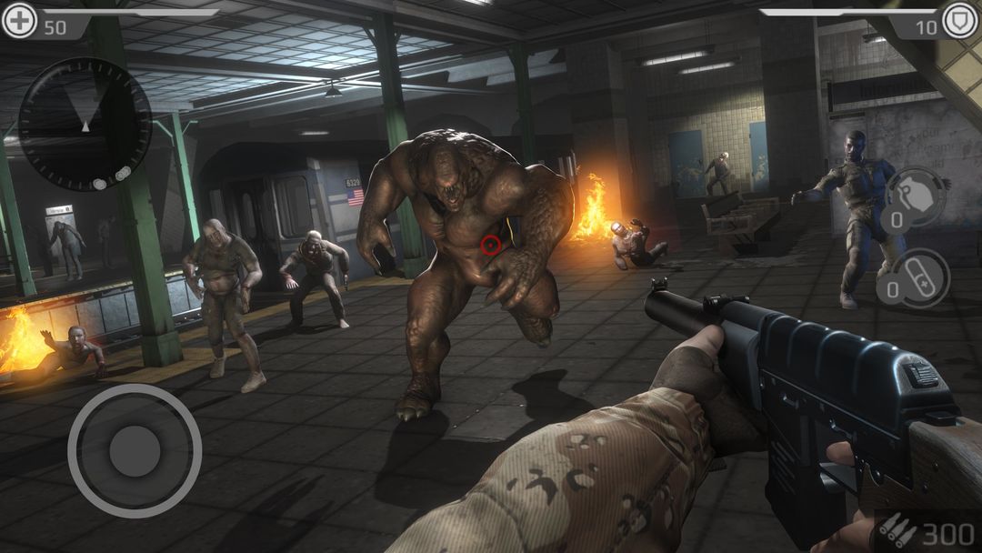 Underground 2077: Zombie FPS ภาพหน้าจอเกม