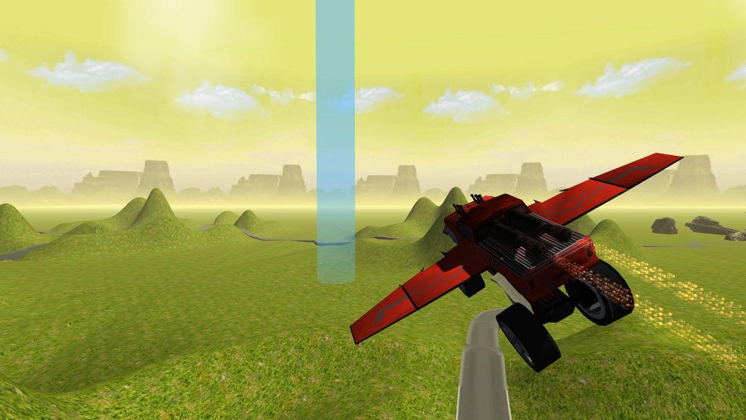 Flying Monster Truck Simulator ภาพหน้าจอเกม