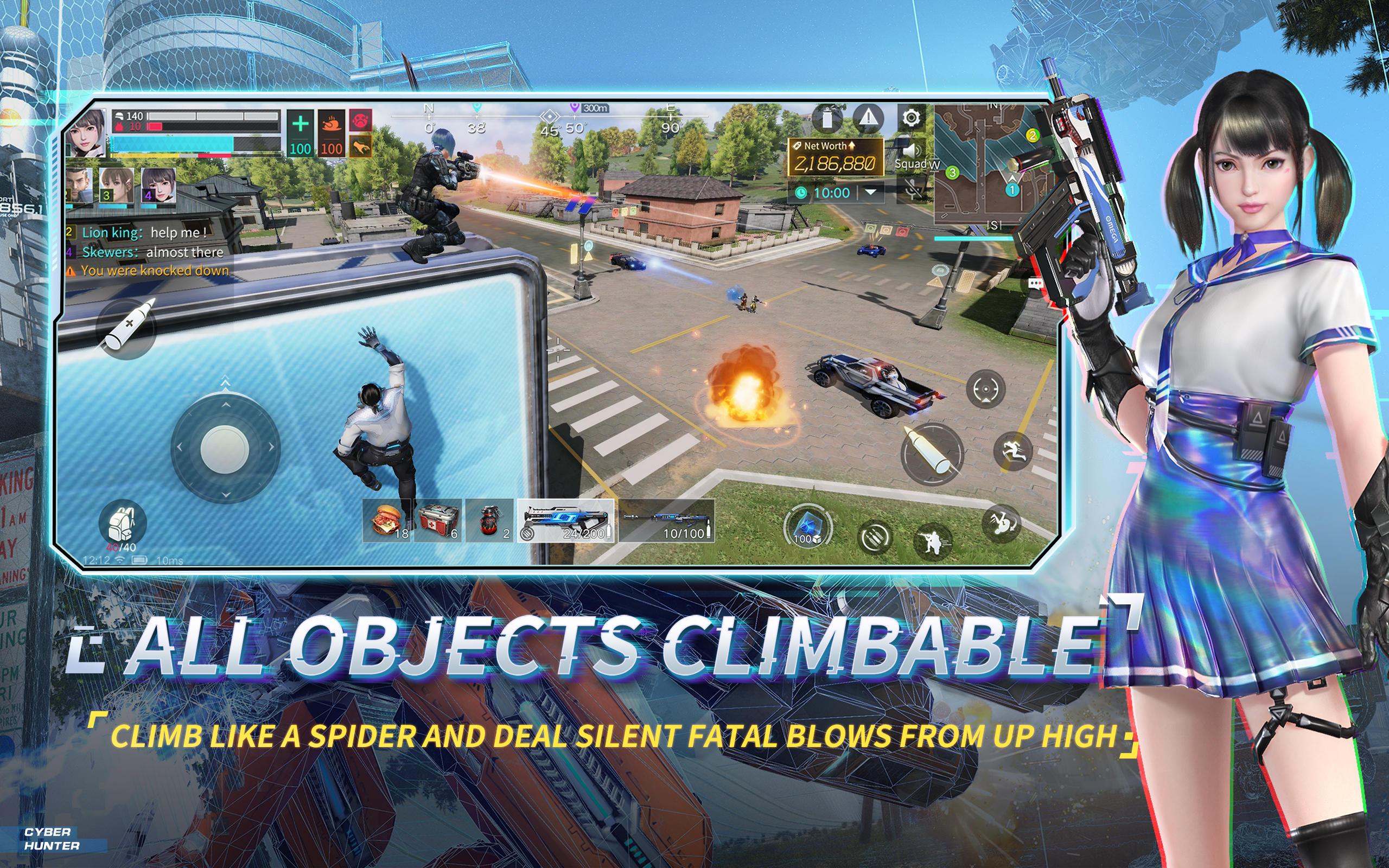 Cyber Hunter Game Screenshot