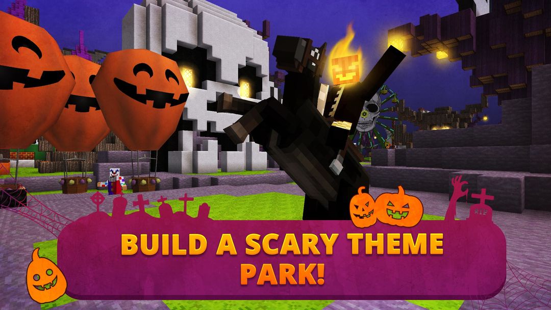 Scary Theme Park Craft ภาพหน้าจอเกม