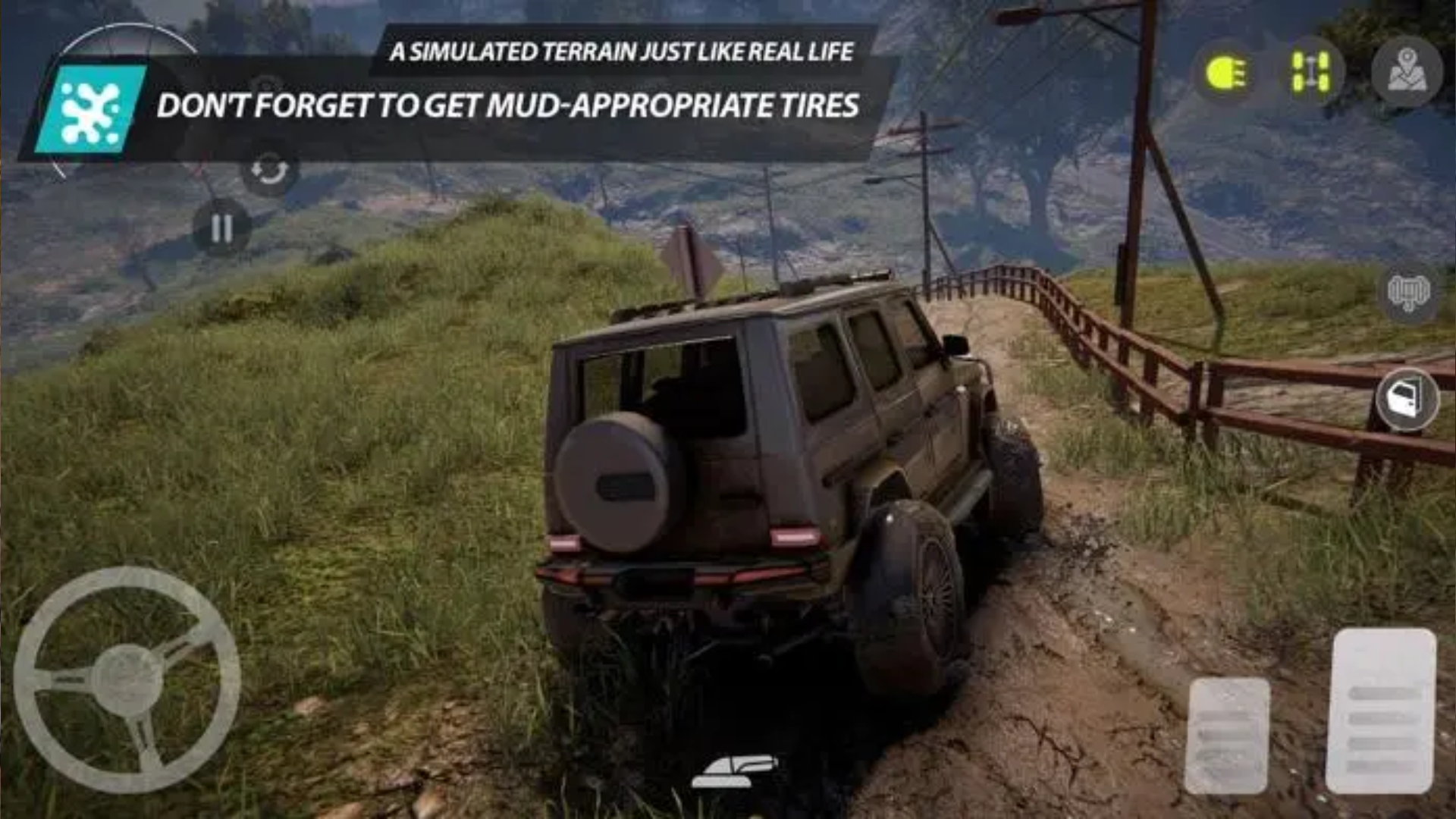 Offroad League Game Screenshot