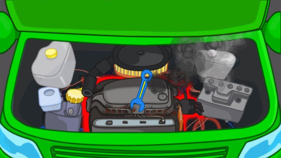 Puppy Adventures: Car Service screenshot game