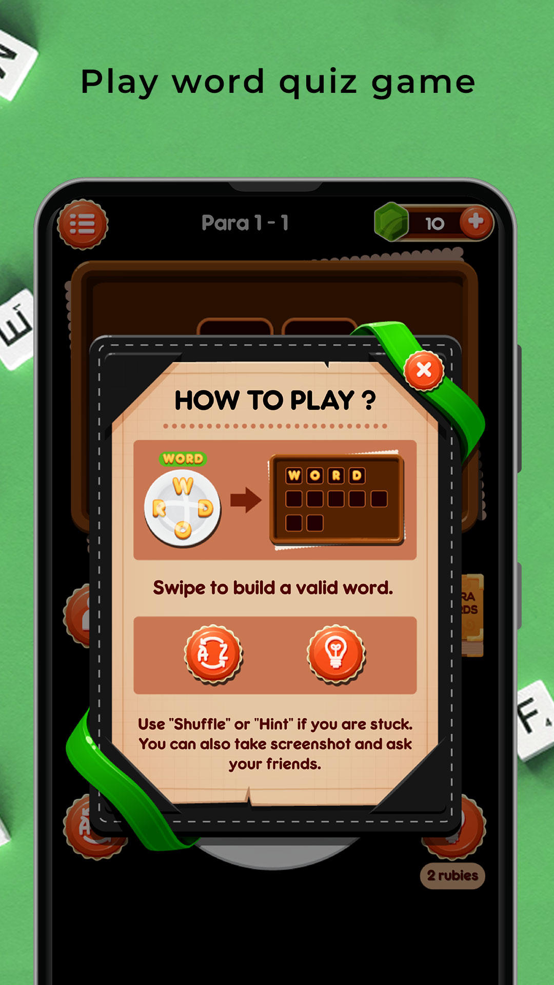 Cuplikan Layar Game Words Play Game