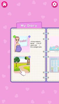 Paper Doll DIY Makeup Salon Game Screenshot