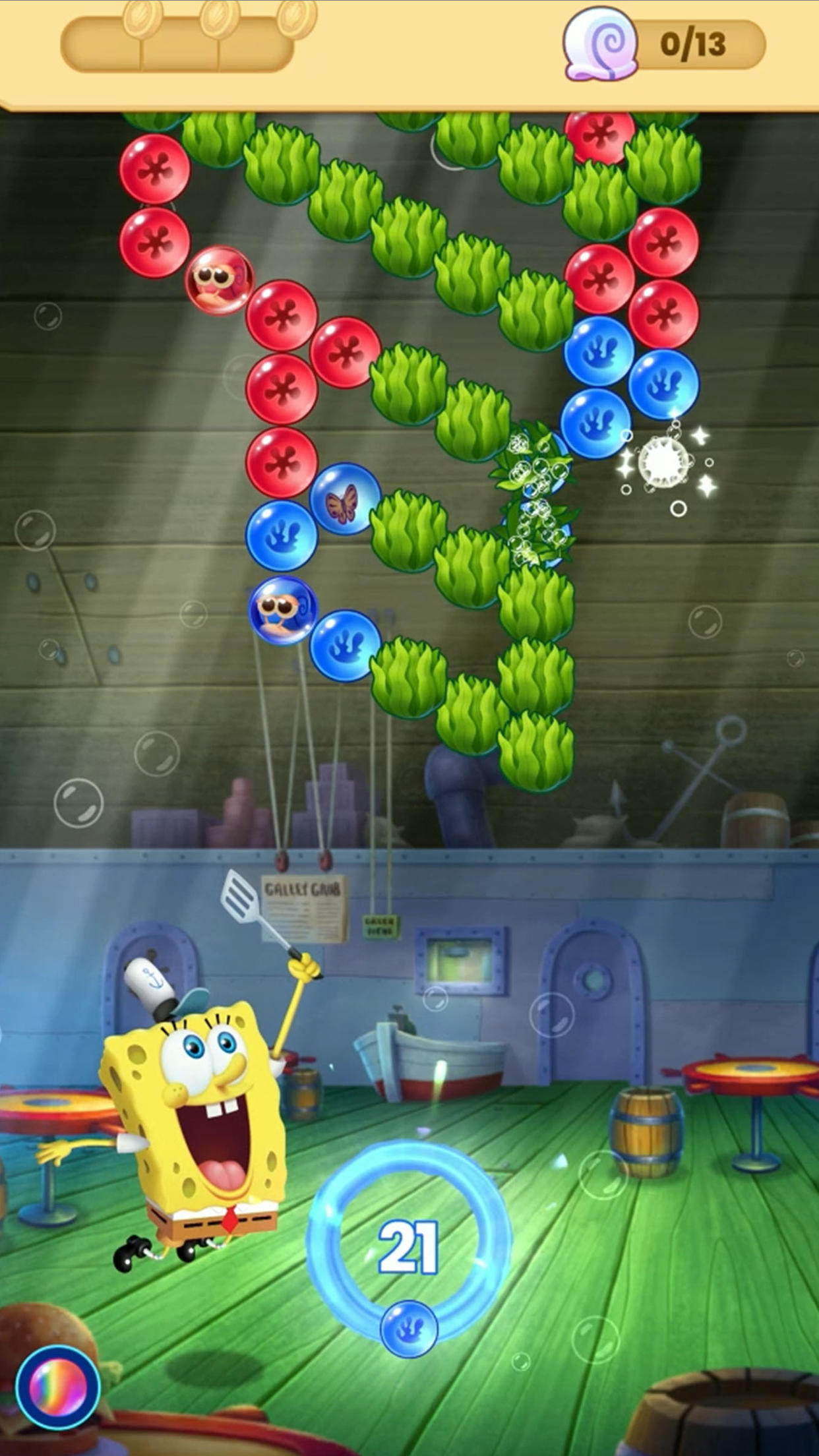 SpongeBob: Bubble Pop NETFLIX Game Screenshot
