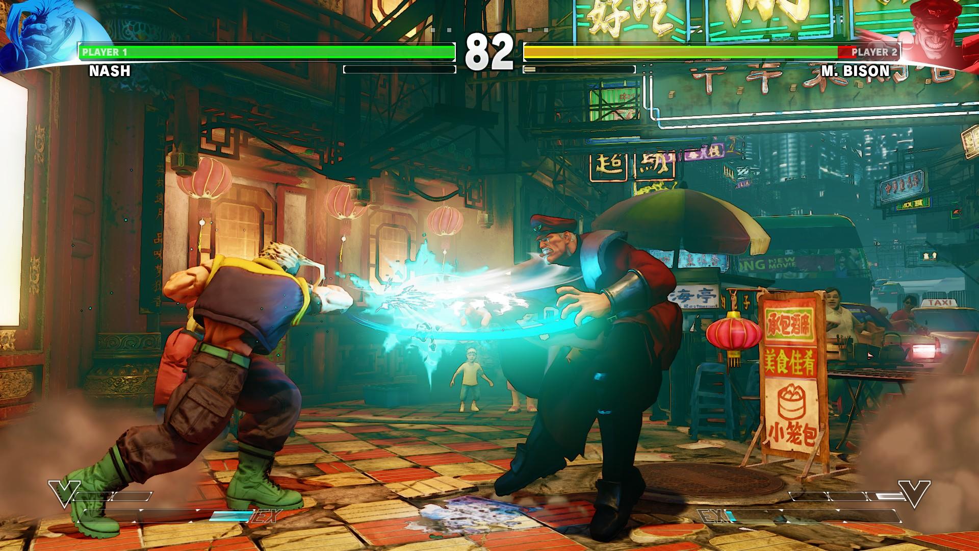 Screenshot of Street Fighter V