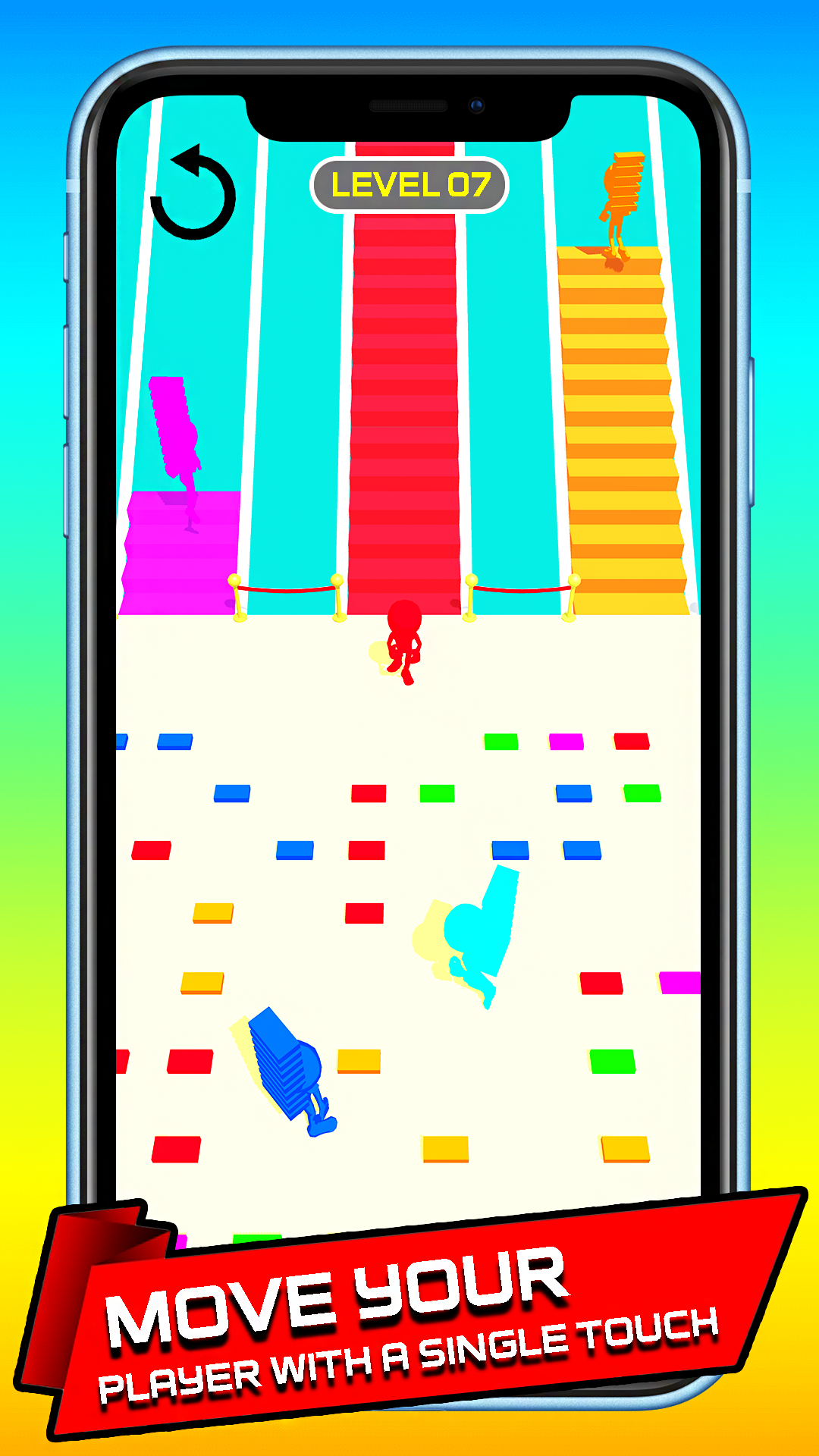 Cuplikan Layar Game Bridge Cross Rush Stack Runner