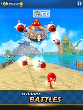 Cuplikan Layar Game Sonic Dash Run