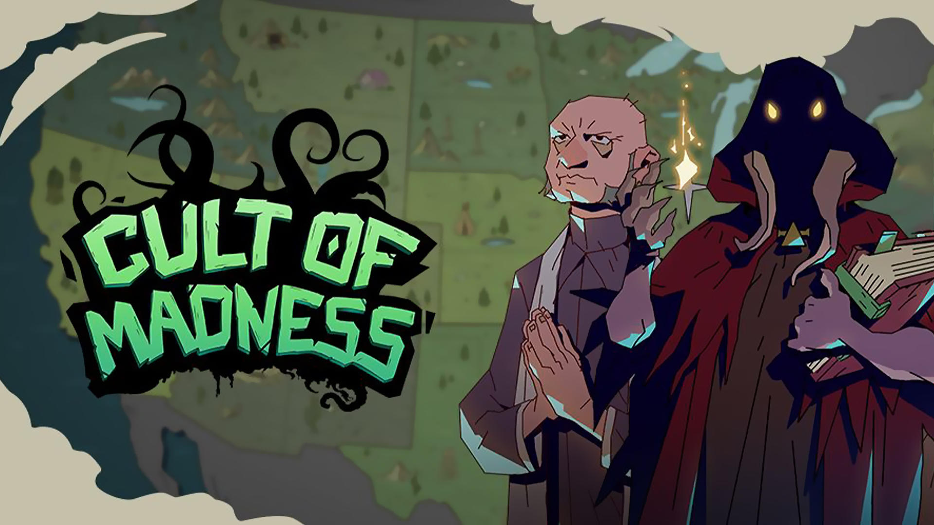 Banner of Cult of Madness - Idle Game 