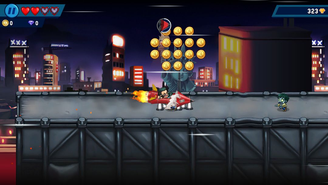 Screenshot of Monster Dash