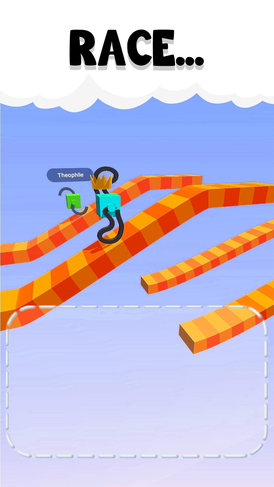 Скриншот игры Draw Climber