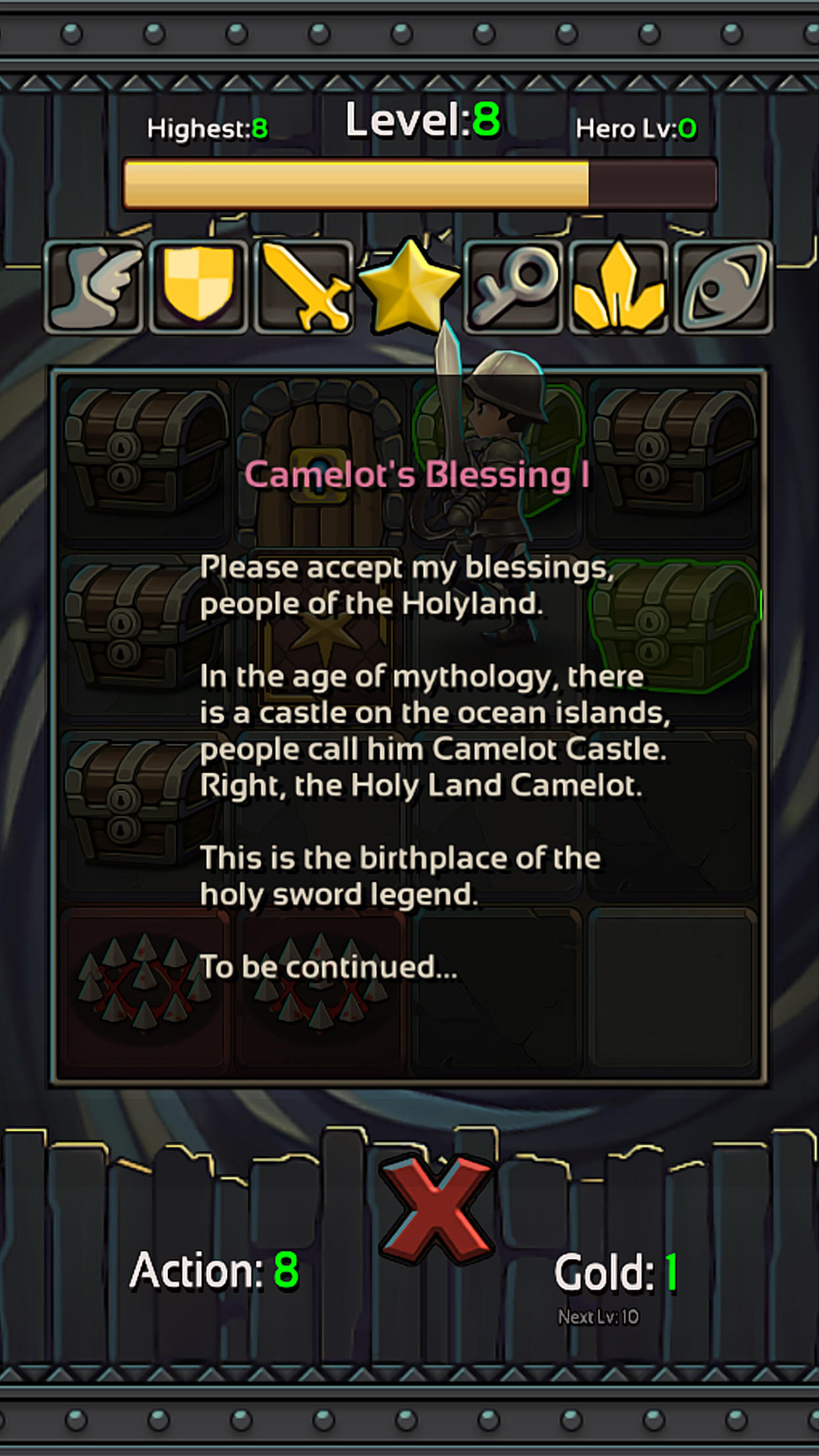 Grid Treasure:Escape Game Screenshot