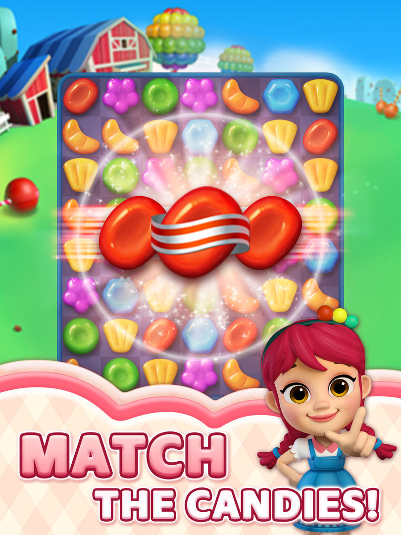 Screenshot of Sweet Road : Lollipop Match 3