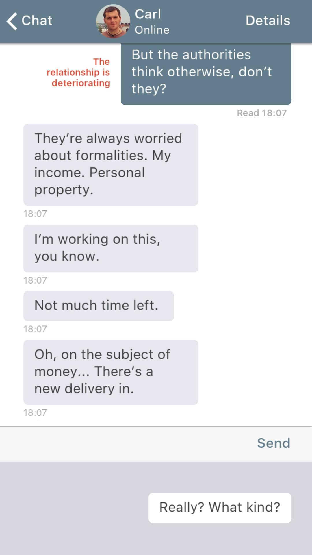 I am innocent Game Screenshot