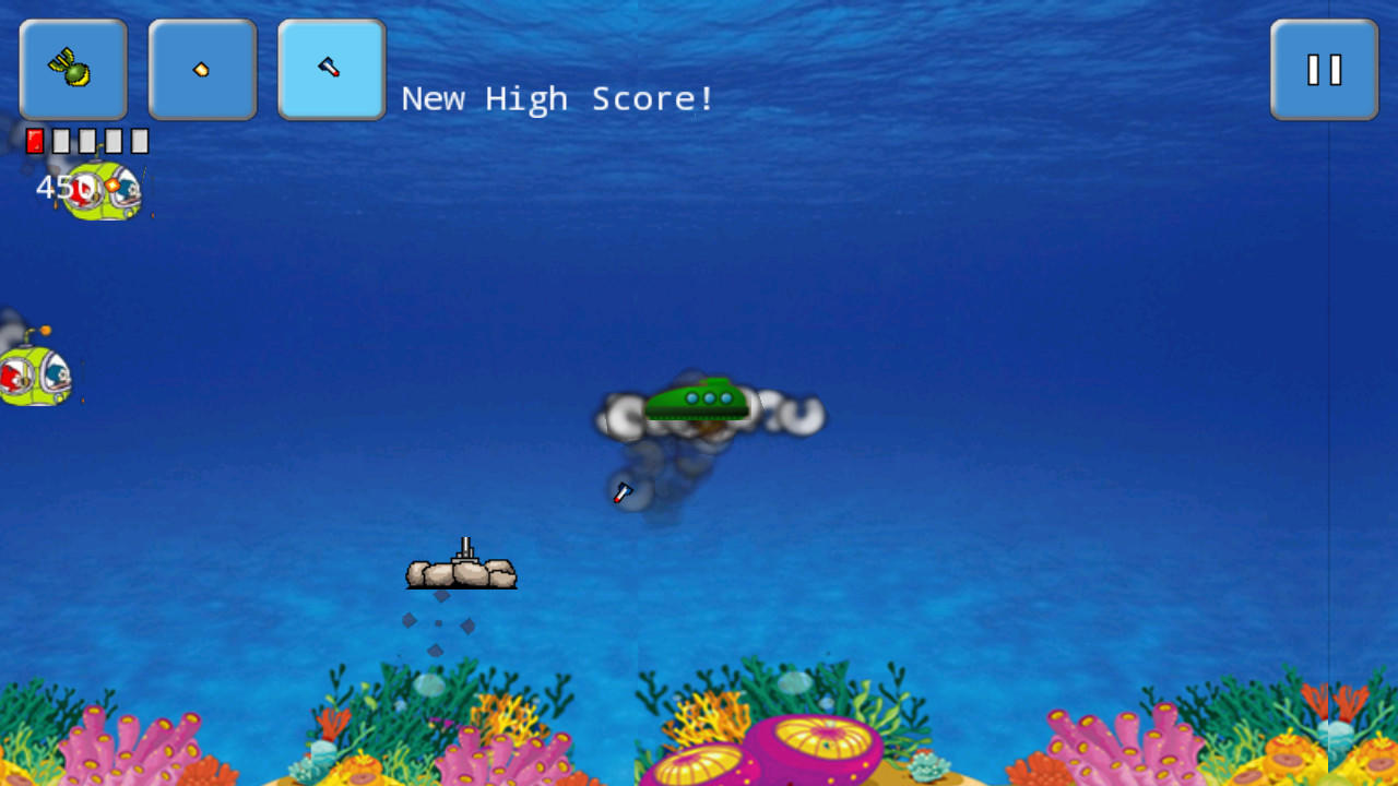 Captura de Tela do Jogo 潜艇突袭