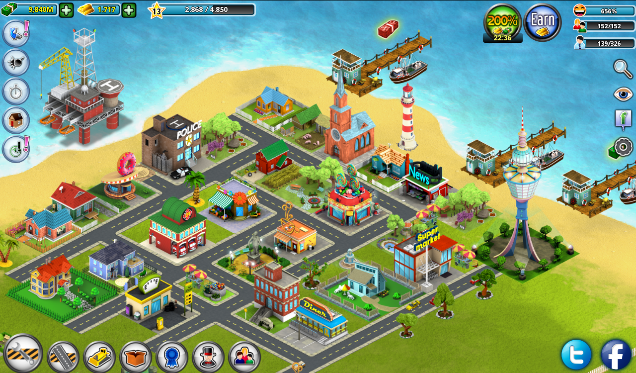 City Island ™: Builder Tycoon Game Screenshot