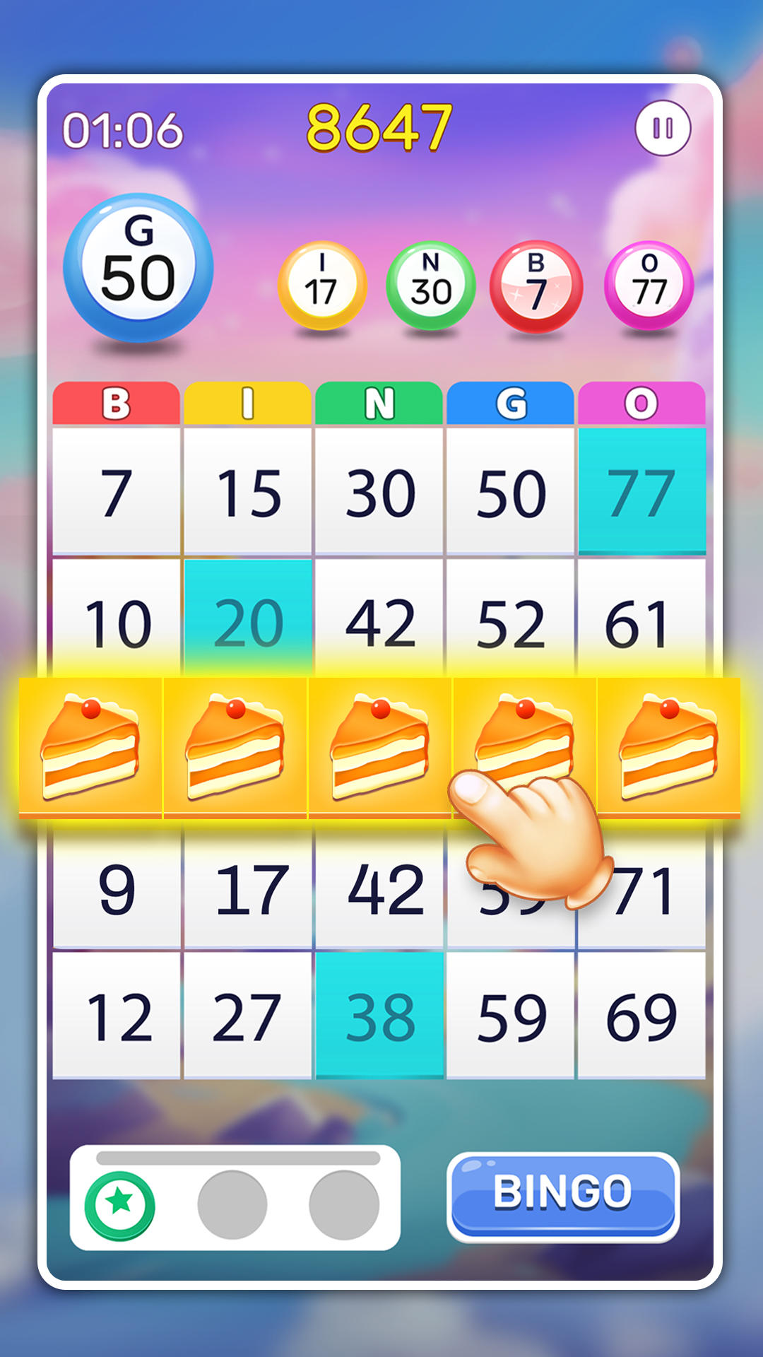 Bingo Storm 게임 스크린 샷
