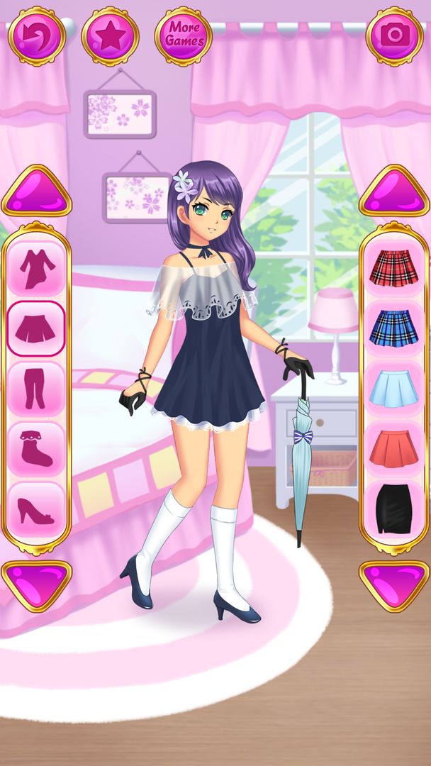 Anime Dress Up Games For Girls screenshot game