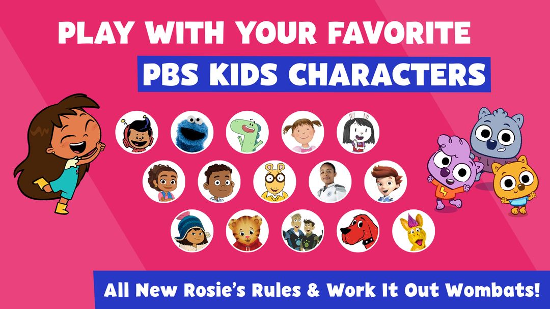 Screenshot of PBS KIDS Games