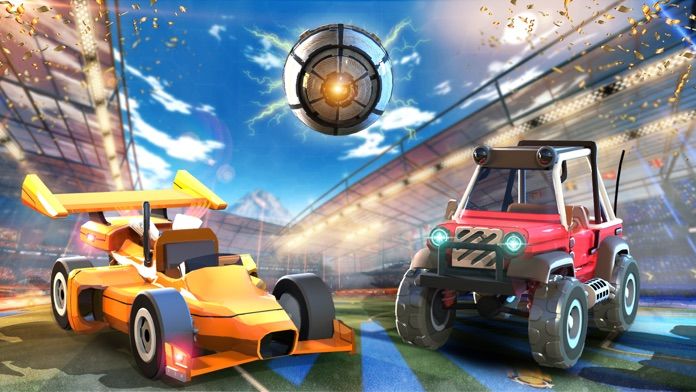 Rocket Football Car League screenshot game