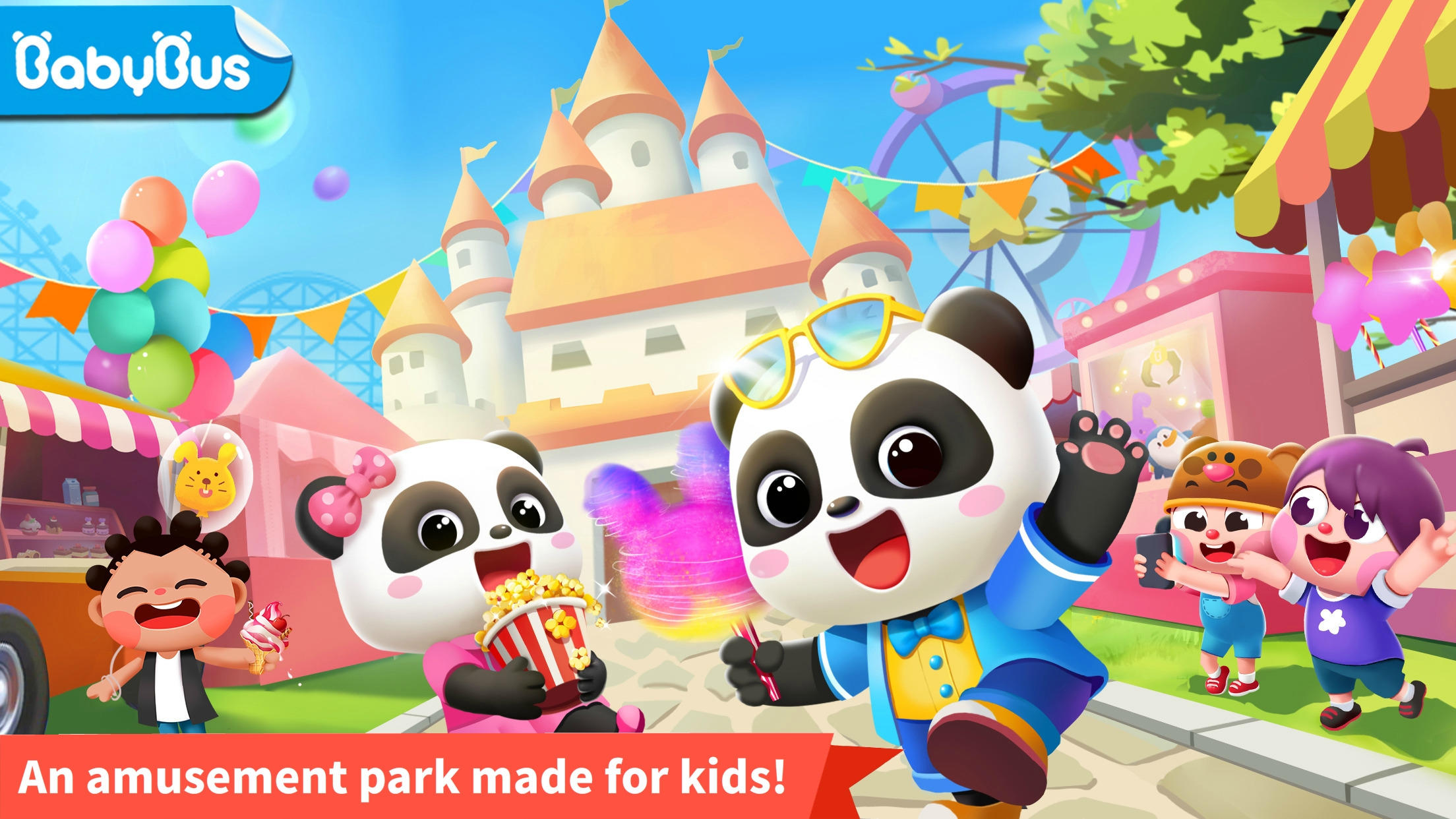 Cuplikan Layar Game Baby Panda's Fun Park