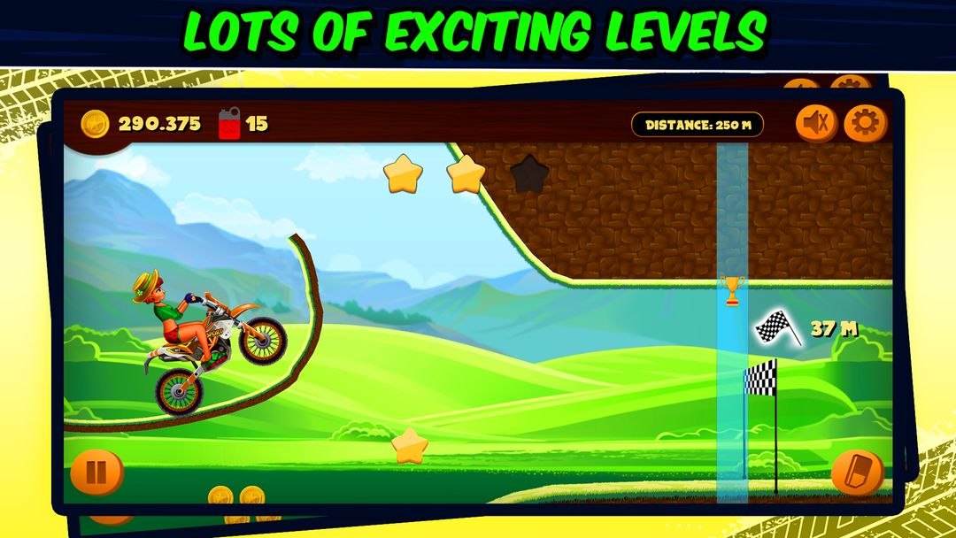 Road Draw: Hill Climb Moto Race 게임 스크린 샷