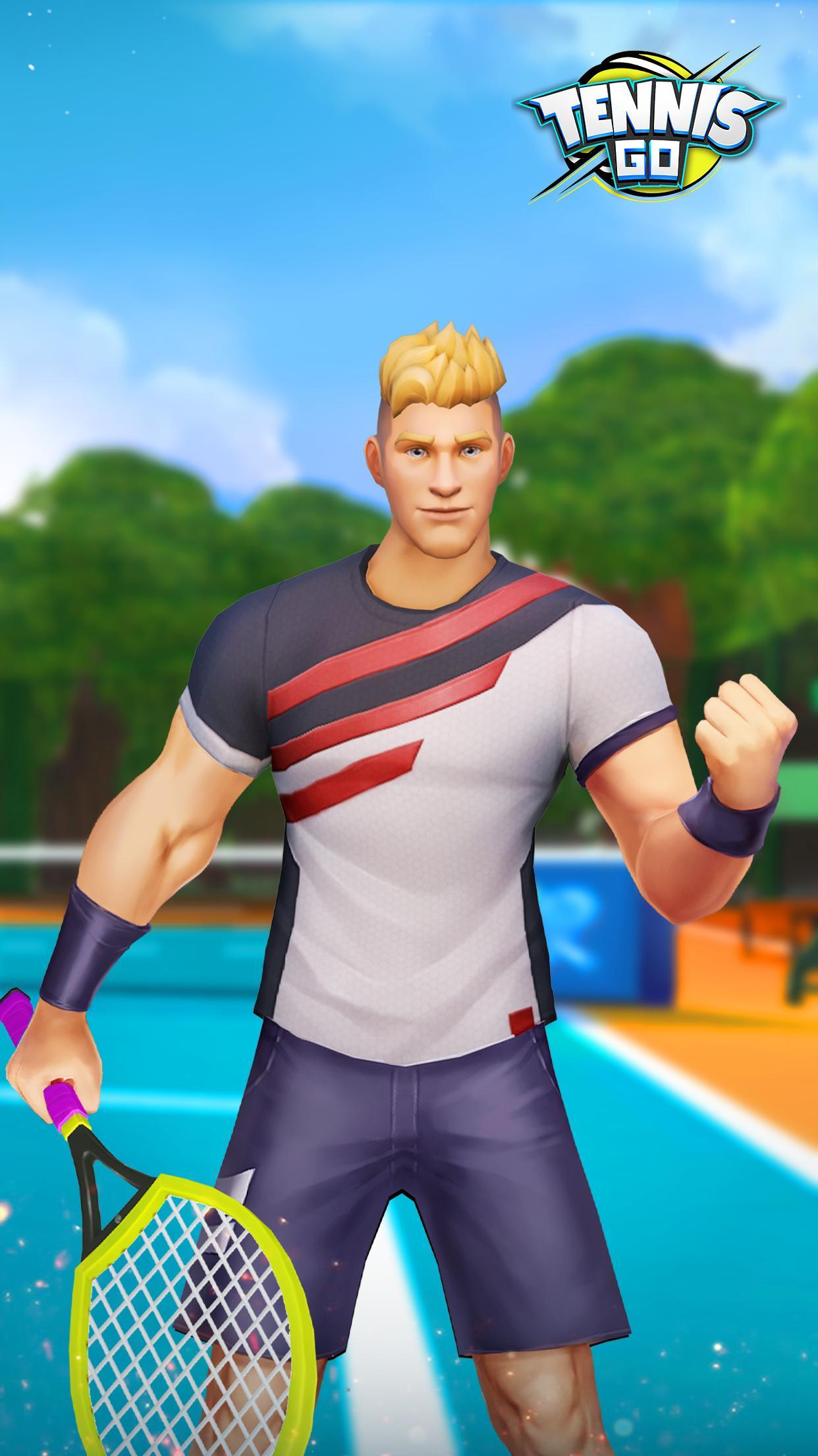 Tennis GO : World Tour 3D Game Screenshot