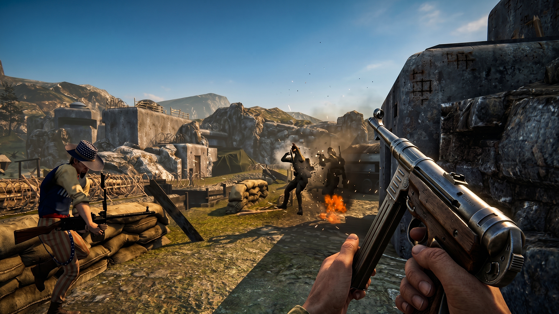 Frontline 1942：WW2 Games Game Screenshot