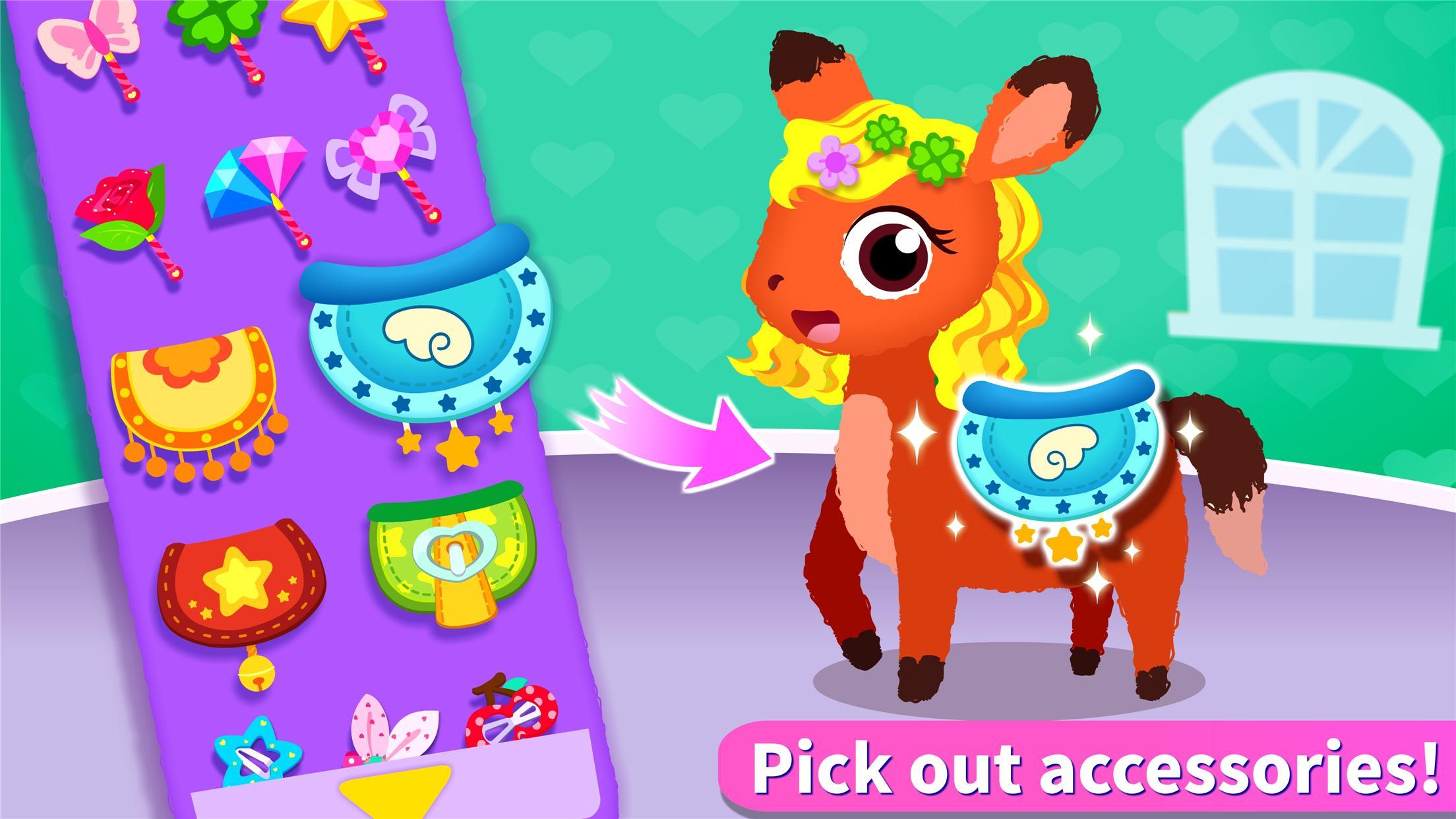 Little Panda's Pet Salon Game Screenshot