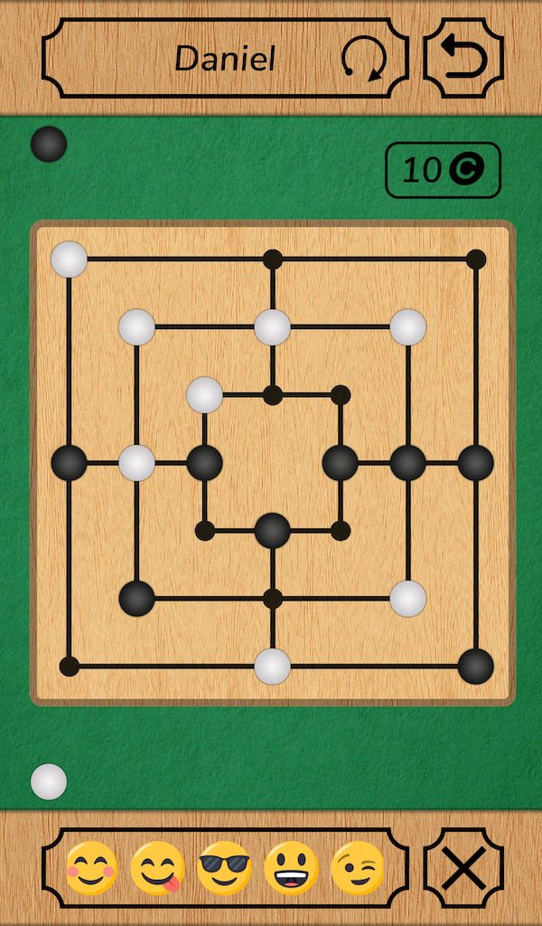 Mills | Nine Men's Morris - Free board game online遊戲截圖