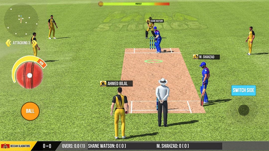 เกมคริกเกต 2020: เล่น Live T10 Cricket ภาพหน้าจอเกม