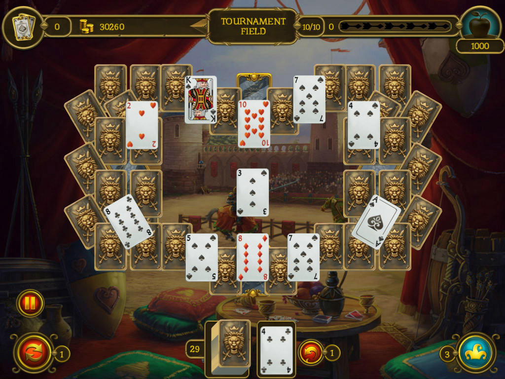 Knight Solitaire 2 Game Screenshot