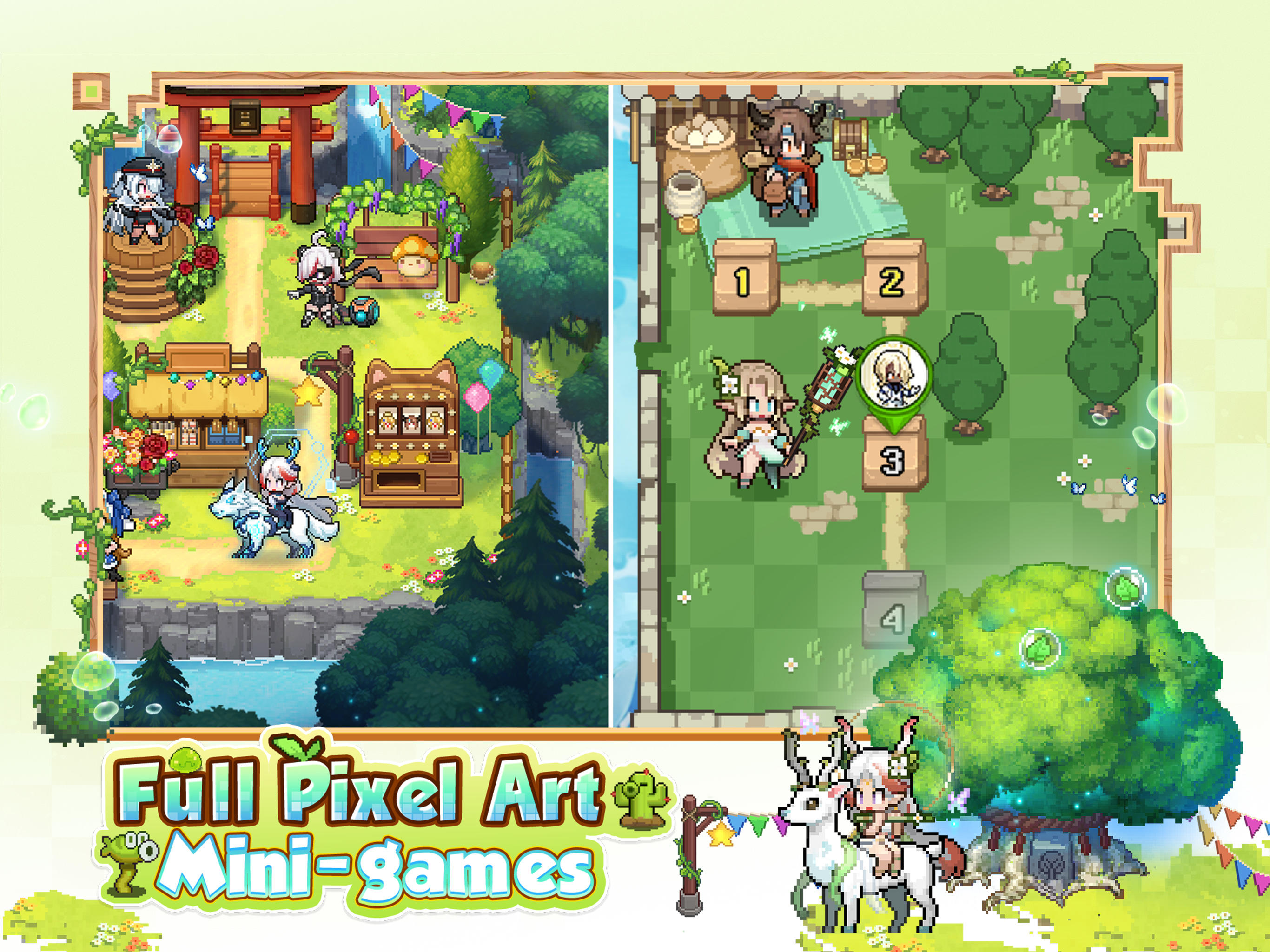 Pixel Heroes: Emond Saga Game Screenshot