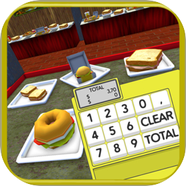 Cash Register: Kids Restaurant