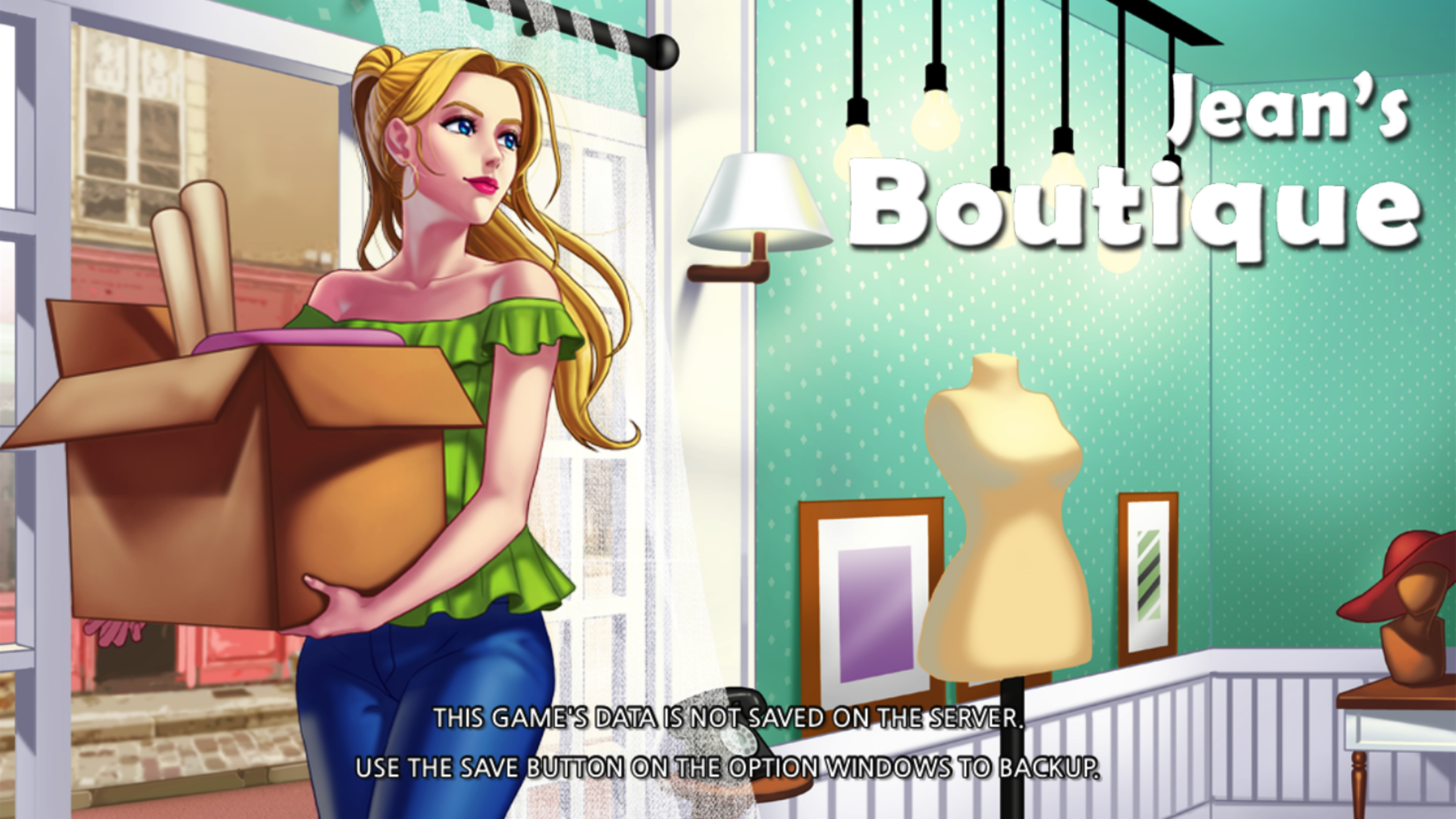Screenshot of the video of Jean's Boutique 3