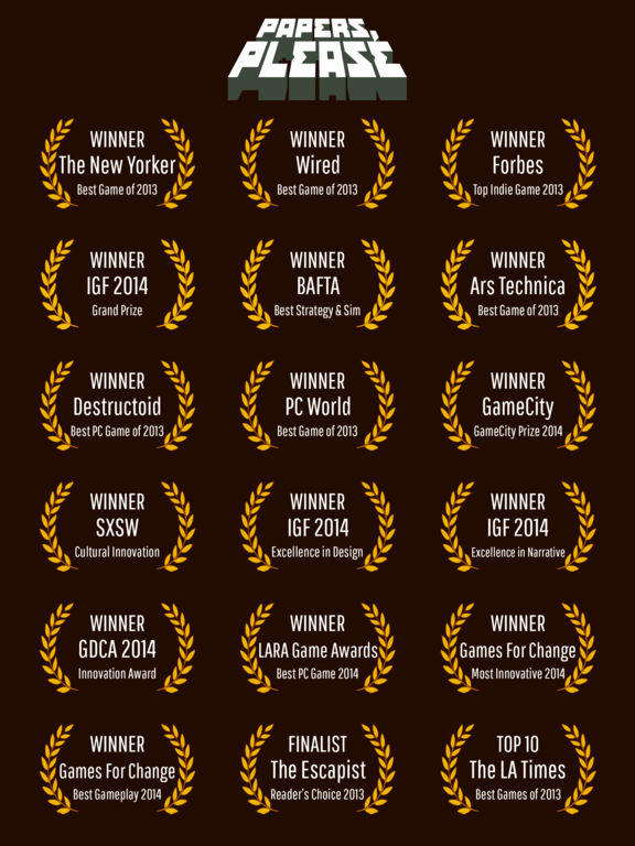 Papers, Please Game Screenshot