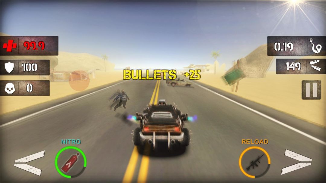 Screenshot of Zombie Race