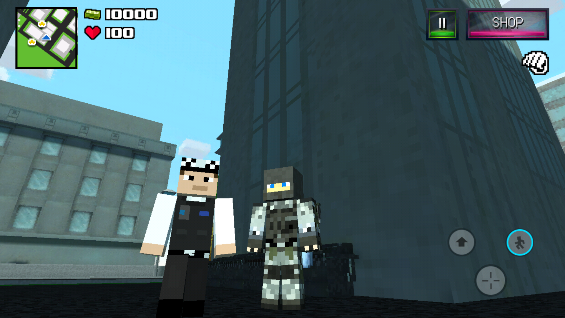Diverse Block Survival Game Game Screenshot