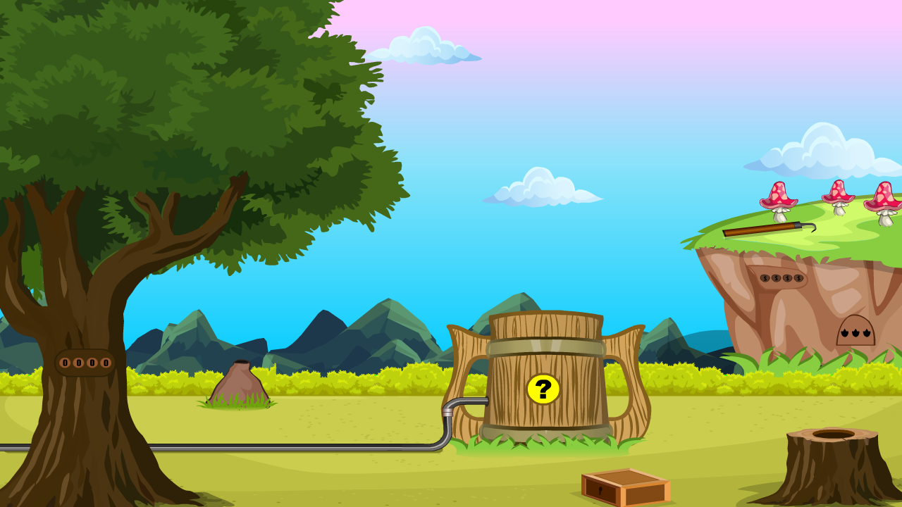 Secret Gold Rescue Game Screenshot