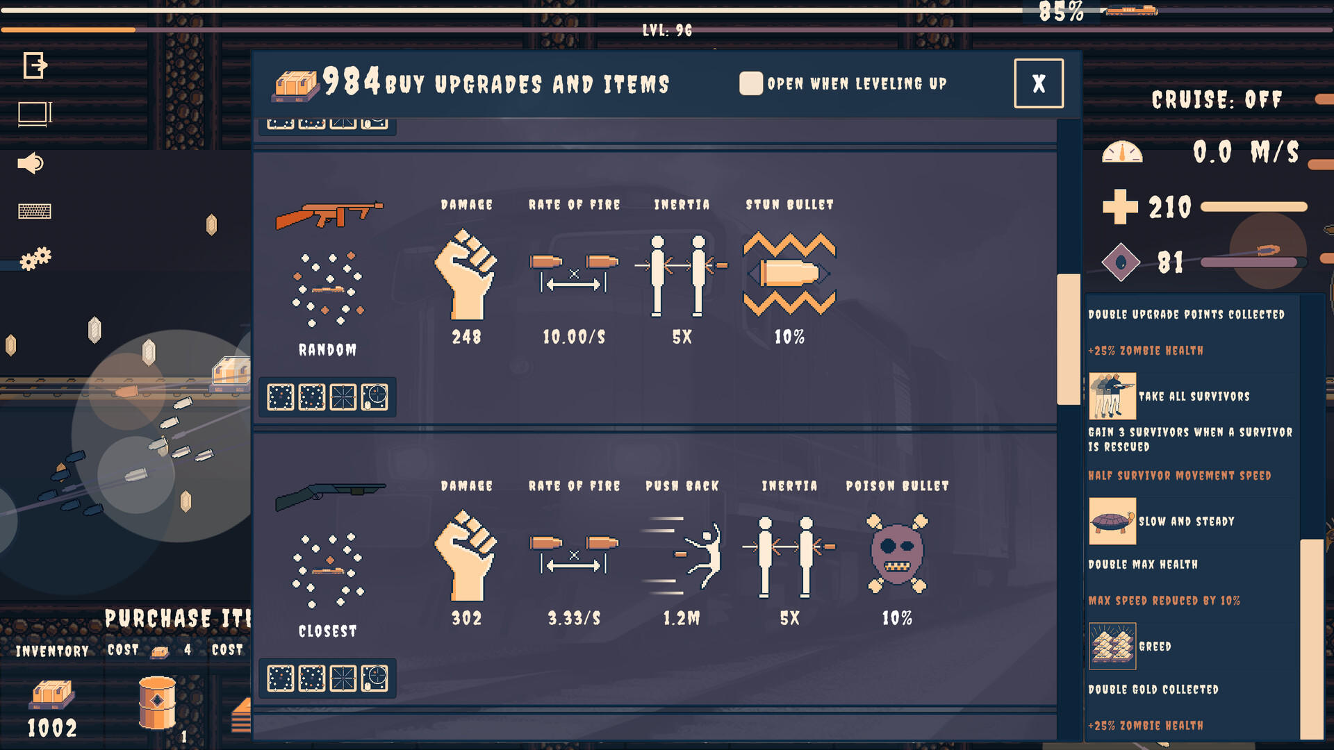 Screenshot of Choo Choo Survivor