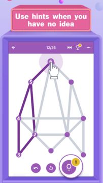 One Stroke Drawing Game Screenshot