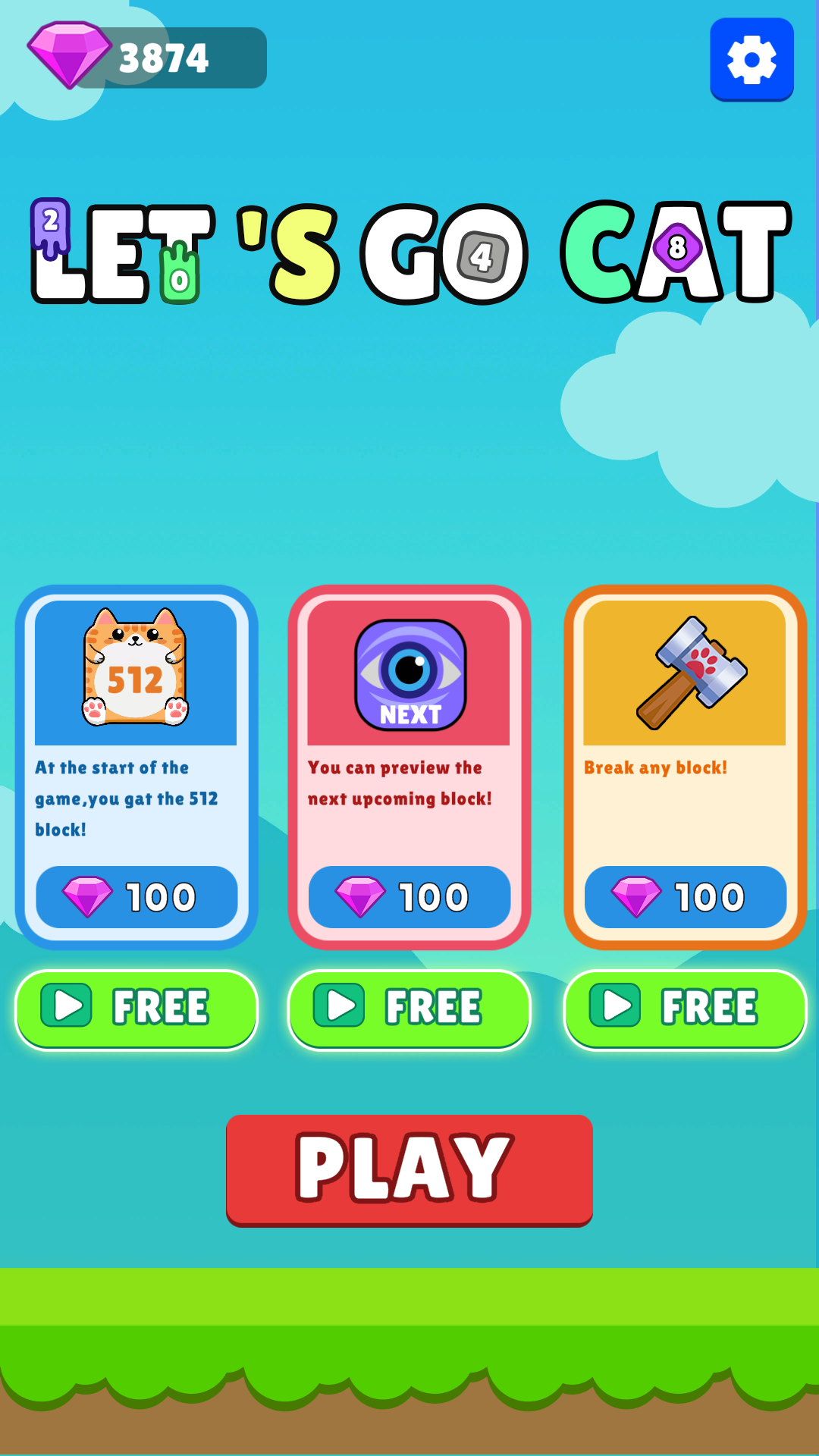 Let's Go Cat Game Screenshot