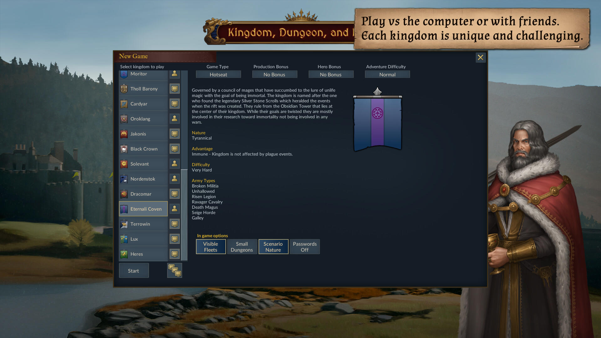 Screenshot 1 of Kingdom, Dungeon, and Hero 