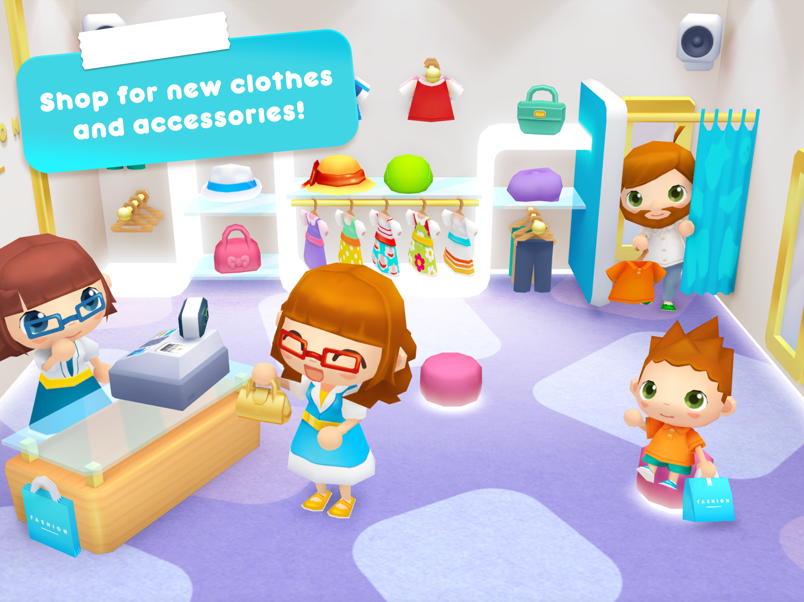 Daily Shopping Stories Game Screenshot