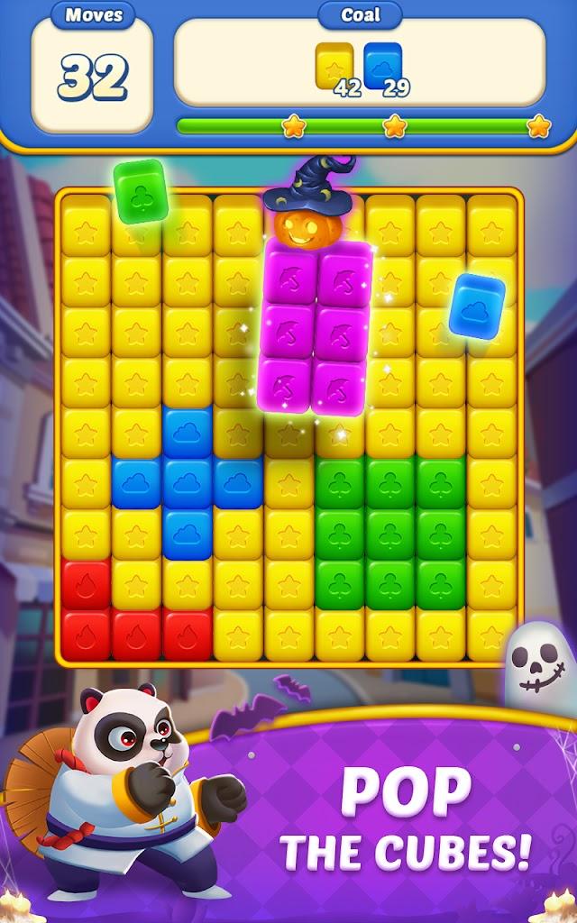Cube Blast Journey: Toon & Toy Game Screenshot
