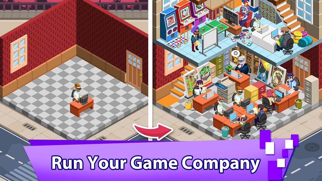 Video Game Tycoon - Idle Clicker & Tap Inc Game遊戲截圖
